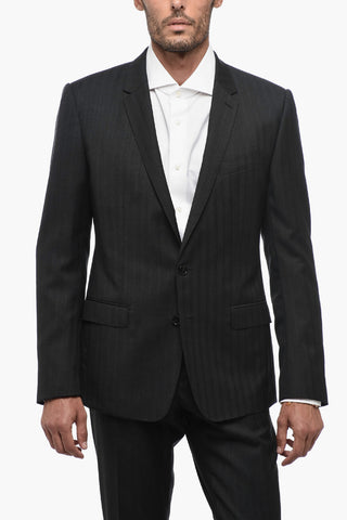 Single-Breasted Suit With Flap Pockets