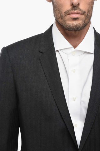 Single-Breasted Suit With Flap Pockets