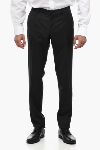 Single-Breasted Suit With Flap Pockets