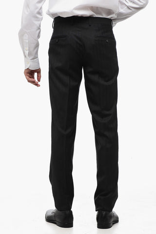 Single-Breasted Suit With Flap Pockets