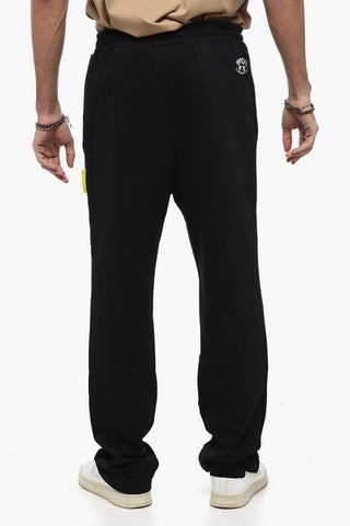 Brushed Cotton UNISEX Joggers with Contrasting Logo