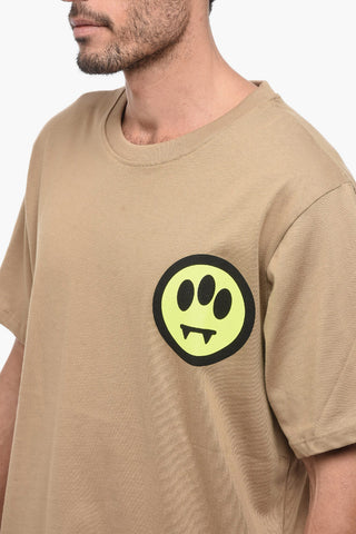 Jersey UNISEX Crew-neck T-Shirt with Contrasting Details