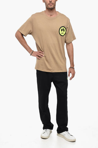Jersey UNISEX Crew-neck T-Shirt with Contrasting Details