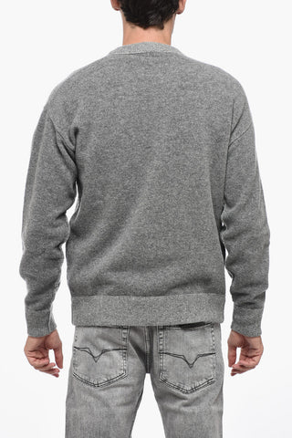 Crew Neck Cashmere Blend Sweater