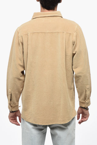 Ribbed Cotton UNISEX Shirt with Breast Pocket