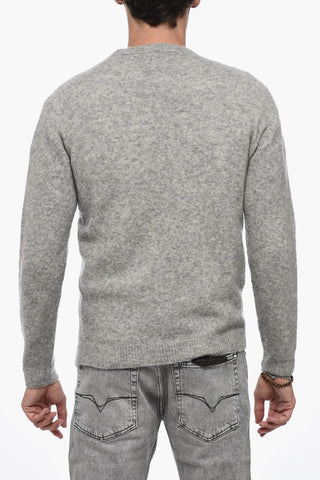 Crew Neck Cashmere Blend Sweater