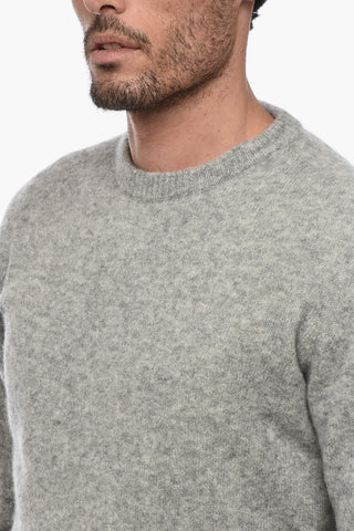 Crew Neck Cashmere Blend Sweater
