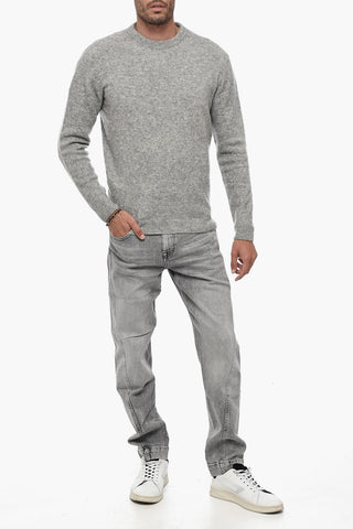 Crew Neck Cashmere Blend Sweater
