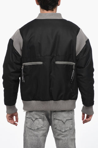 Bomber STRIPPED CYCLIST con Inserti a Coste