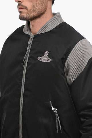 Bomber STRIPPED CYCLIST con Inserti a Coste