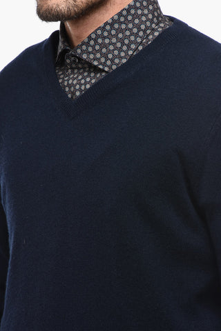 V Neck Pure Cashmere Sweater