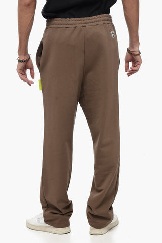 Brushed Cotton UNISEX Joggers with Contrasting Logo