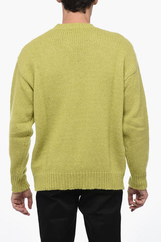Crew Neck Alpaca Blend Pullover