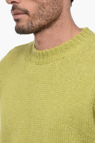 Crew Neck Alpaca Blend Pullover