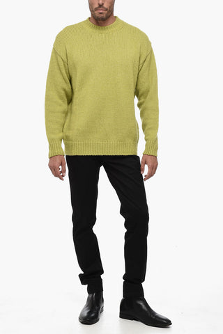 Crew Neck Alpaca Blend Pullover