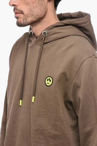 Brushed Cotton UNISEX Hoodie with Contrasting Details