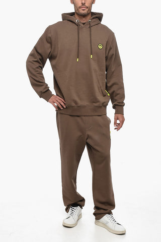 Brushed Cotton UNISEX Hoodie with Contrasting Details