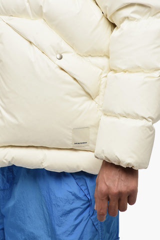 EMPORIO Down Jacket With Removable Sleeves And Hood