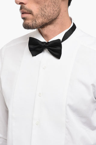 Camicia Smoking BLUGANOV  in Cotone con Collo Diplomatico