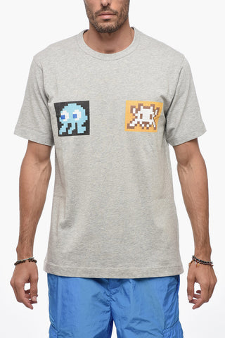 SHIRT Crew Neck PACMAN T-Shirt with Prints