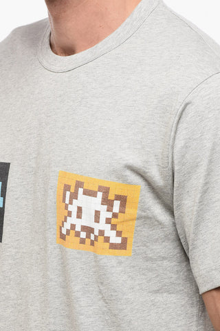 SHIRT Crew Neck PACMAN T-Shirt with Prints