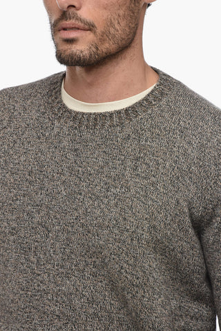 Crew Neck Pure Cashmere Pullover