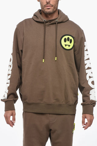 Brushed Cotton UNISEX Hoodie with Contrasting Details