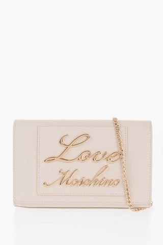 LOVE Borsa a Tracolla in Pelle Vegan con Logo Signature