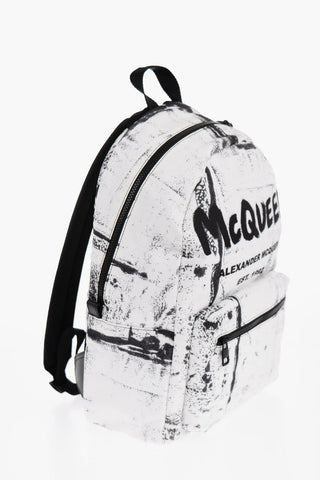 Zaino Metropolitan Bicolore con Stampa Graffiti