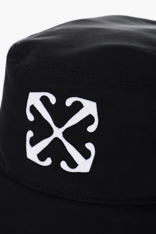 Nylon Bucket Hat with Contrasting Detail