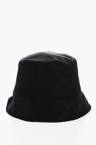 Nylon Bucket Hat with Contrasting Detail