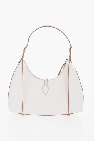 Borsa Hobo in Pelle a Tinta Unita
