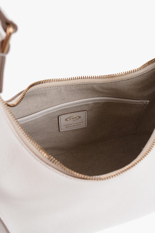 Borsa Hobo in Pelle a Tinta Unita