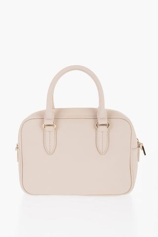 LOVE Faux Leather Handbag with Removable Shoulder Strap