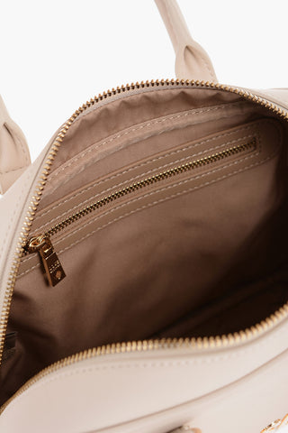 LOVE Faux Leather Handbag with Removable Shoulder Strap