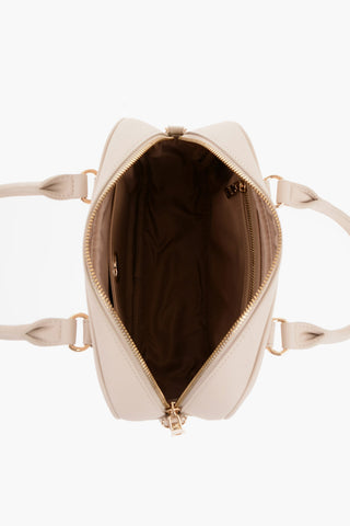 LOVE Faux Leather Handbag with Removable Shoulder Strap