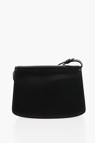 Leather SOFIA Crossbody Bag with Golden Detail