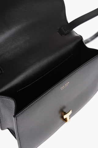 Leather SOFIA Crossbody Bag with Golden Detail