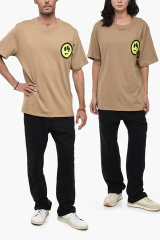 Jersey UNISEX Crew-neck T-Shirt with Contrasting Details