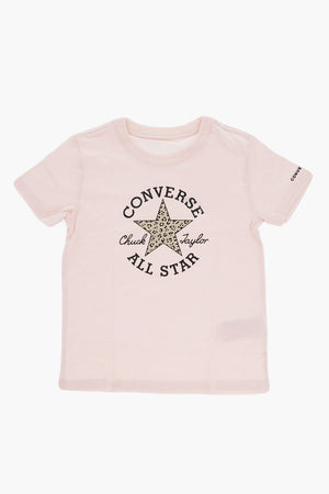 ALL STAR CHUCK TAYLOR T-Shirt Girocollo con Logo Stampato