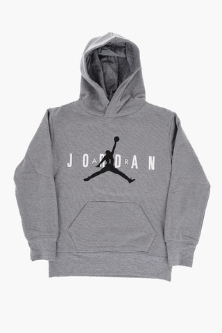 AIR JORDAN Solid Color Fleeced Hoodie