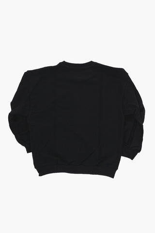 Set Sweatshirt mit Rundhalsausschnitt und Leggings mit Logodruck