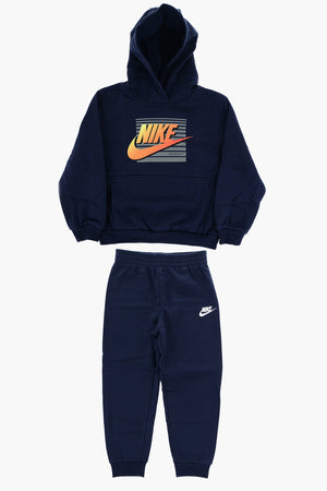 Set Hoodie GRADIENT FUTURA und Joggers aus gebürstetem Baumwollmix