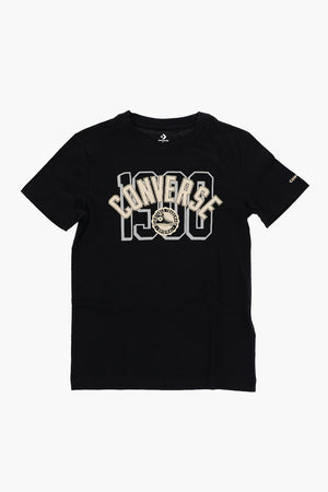 Crewneck T-Shirt with Front Print
