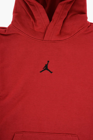 AIR JORDAN SPORT Felpa Hoodie in Misto Cotone con Tasca a Toppa