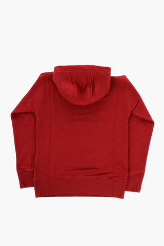 AIR JORDAN SPORT Felpa Hoodie in Misto Cotone con Tasca a Toppa