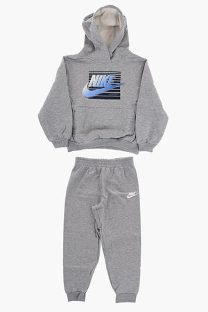 Set Hoodie GRADIENT FUTURA und Joggers aus gebürstetem Baumwollmix