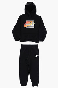 Brushed Cotton-Blend Hoodie and Joggers Set