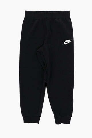 Set Felpa Hoodie e Joggers in Misto Cotone Felpato