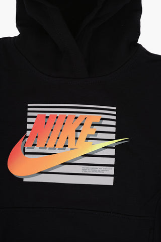 Set Felpa Hoodie e Joggers in Misto Cotone Felpato